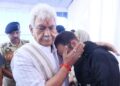 LG Sinha visits family of martyr Head Constable Ashiq Hussain Qureshi