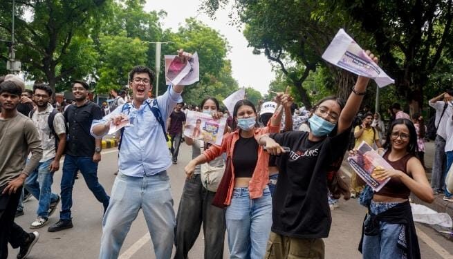 Student organisations celebrate Pradhan’s resignation, vow to continue stir over other demands