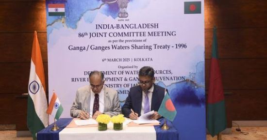 Initiate discussions with B’desh on Ganga Water Treaty without further delay: Par panel to govt