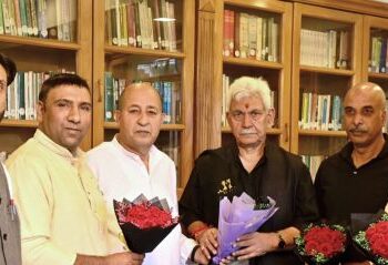 Delegations call on LG Sinha, raise tourism, development and public issues