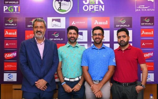 Leading golfers for J&K Open from August 4
