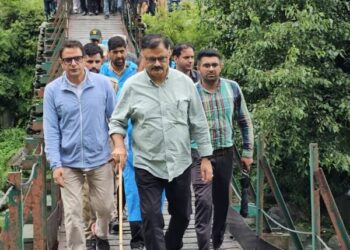 Javed Rana visits landslide-hit Poonch village, assures relief