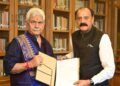 BJP leaders, MLAs, law students’ delegation, Pumbuch Foundation directors meet LG