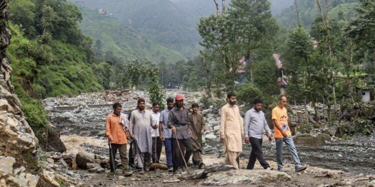 Flash floods, landslides claim lives, destroy properties in Pir Panjal