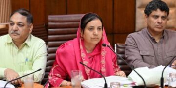 Sakeena reviews progress of SASCI, CAPEX projects in health, education, social welfare sectors