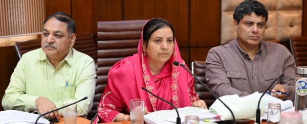 Sakeena reviews progress of SASCI, CAPEX projects in health, education, social welfare sectors