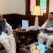 Sat Sharma raises border infrastructure, compensation issues with Rajnath Singh