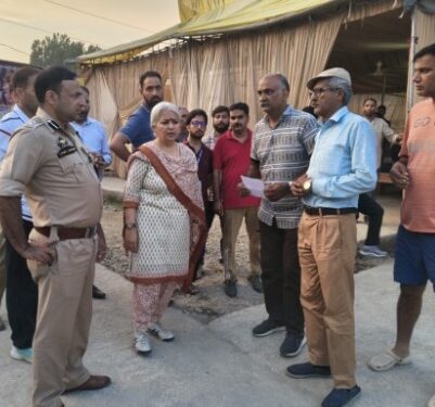 DC, SSP review Amarnath Yatra arrangements at Shadipora transit camp