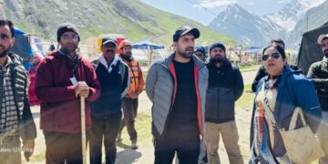 RDD Secretary reviews sanitation along entire Amarnath Yatra route