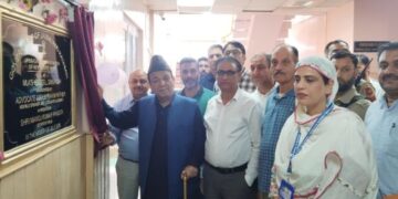 Speaker inaugurates renovated facilities, new lifts at MLA Hostel Srinagar