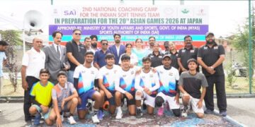 Srinagar hosts Indian Soft Tennis team’s national camp ahead of 2026 Asian Games