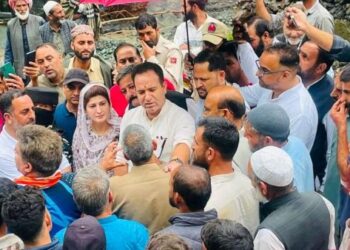 LoP Sunil Sharma visits flood-hit Poonch, Rajouri, seeks speedy relief