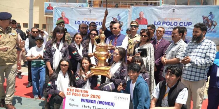LG Saxena raises prize money at 6th LG Horse Polo Cup finale in Drass