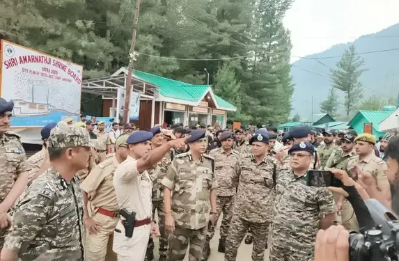 CISF DG reviews security arrangements for Amarnath pilgrims