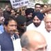 NC protests in Delhi to demand statehood for JK, says govt’s promise remains unfulfilled