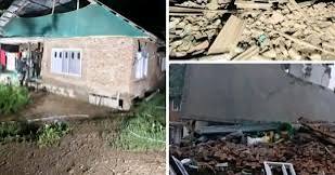 Houses of two LeT terrorists demolished in Anantnag