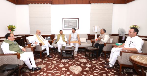 BJP delegation meets Shah, Nadda over J&K governance and security
