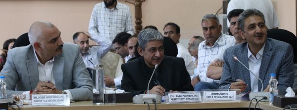 FSSAI CEO assures support for strengthening food testing infrastructure in J&K