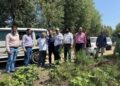 Agriculture director reviews seed production activities at Padgampora Farm