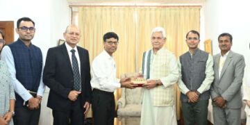 NITI Aayog team reviews development priorities with LG Sinha