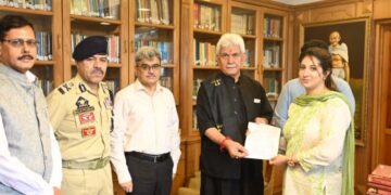 LG hands over job letters to kin of two slain policemen