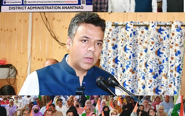 South Kashmir launches Har Ghar Tiranga campaign, marks 150 years of Vande Mataram