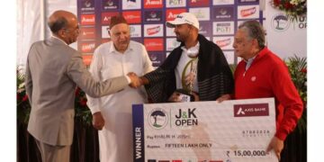 Khalin Joshi wins J&K Open