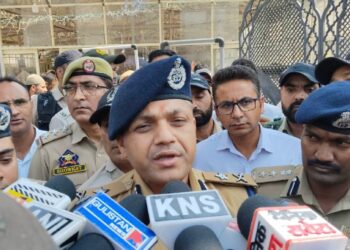 IGP Kashmir reviews security at Hazratbal, says anti-terror operations remain priority