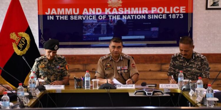 IGP reviews security arrangements ahead of upcoming events in Kashmir