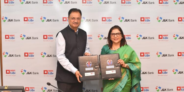 J&K Bank teams up with HDFC Life to expand customers’ insurance choices