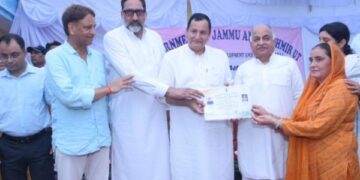 Javid Dar inaugurates, launches development projects in Reasi