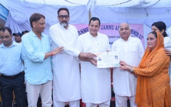 Javid Dar inaugurates, launches development projects in Reasi
