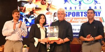 LG urges early talent support as J&K marks National Sports Day