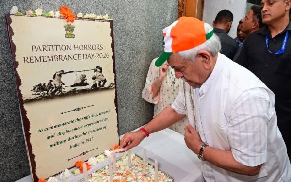 Partition Remembrance Day: Build bridges of trust, don’t repeat mistakes of the past, LG tells youth