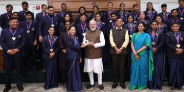 Modi congratulates Commonwealth Games champions, lauds India’s sporting rise