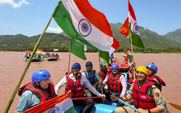 Gen-Z tiranga rally held in Kathua ahead of I-Day; bike rally near Indo-Pak border
