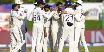 Pant, bowlers place India on verge of big win over SL in 1st Test
