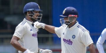 Jurel’s hundred gives India command over SL in 2nd Test