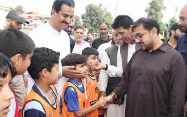 Satish Sharma inaugurates football tournament in Anantnag, pitches sports as tool against drug abuse