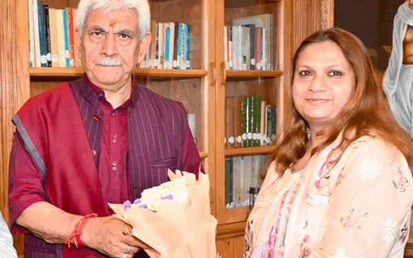 LG meets DGPC Anantnag delegation, young BJP leader and FICCI FLO member