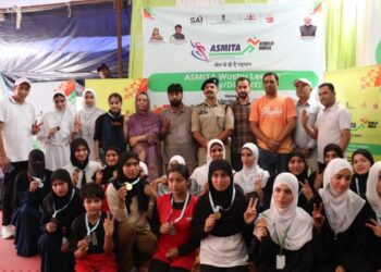 Over 350 girls participate in two-day ASMITA Wushu League in Bandipora
