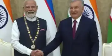 PM Modi conferred with Uzbekistan’s highest honour for foreign leaders