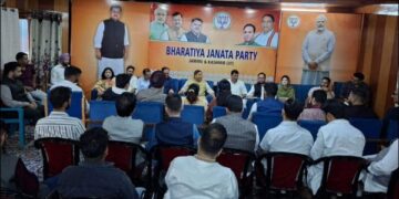 BJP reviews Seva Sankalp Abhiyan in Kashmir