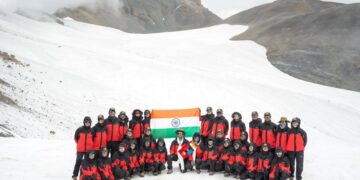 20 NCC girl cadets completed 250-km high-altitude trek in Ladakh