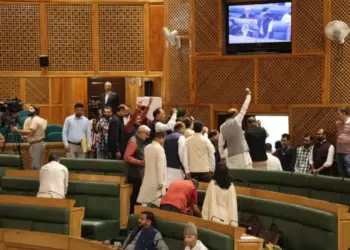 BJP MLAs walk out amid ruckus in J&K Assembly over resolution on statehood restoration