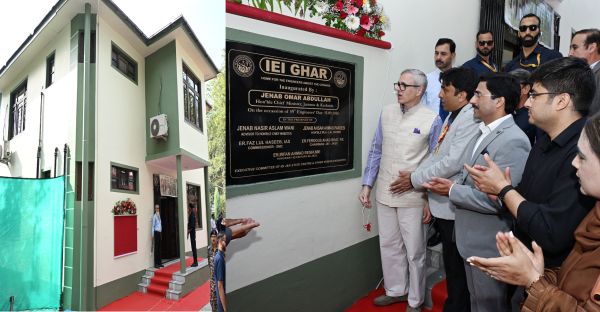 CM Omar Abdullah inaugurates ‘IEI GHAR’ at Church Lane