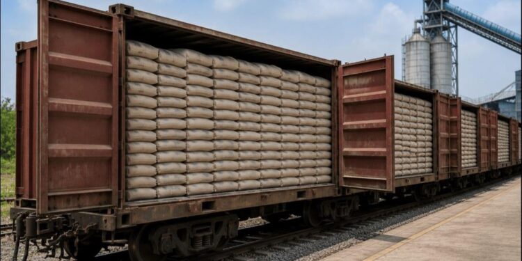 First intra-division cement freight train launched in J&K