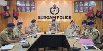 IGP Kashmir reviews security, crime situation in Budgam