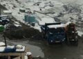 Fresh snowfall blankets Gurez as rain lashes Kashmir
