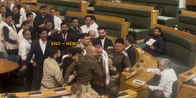 BJP MLA Randhawa marshalled out amid uproar, J&K House adjourned till Monday